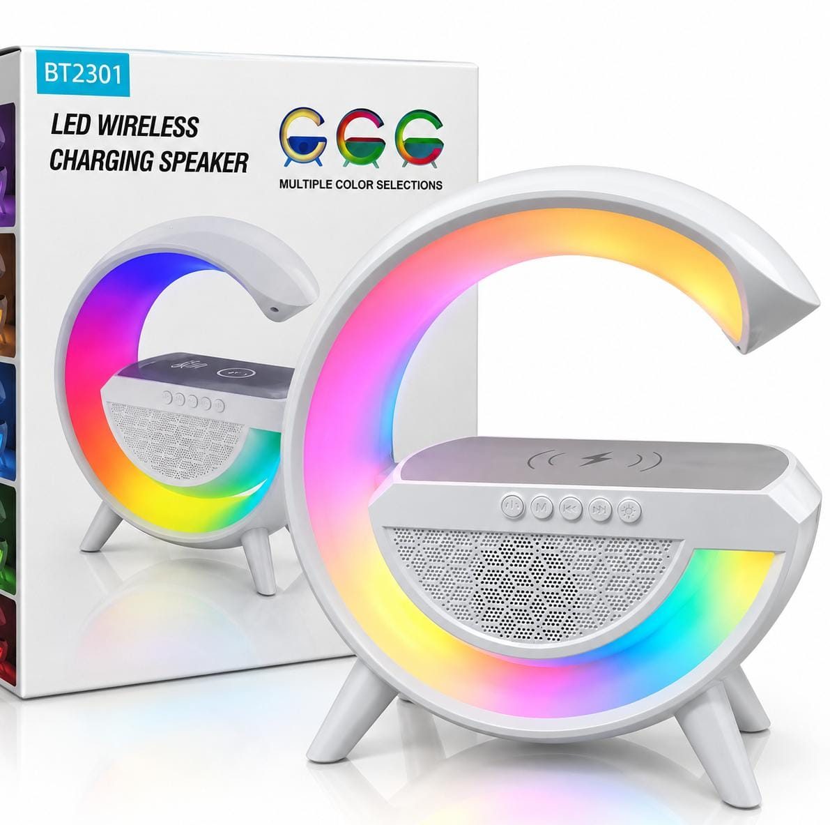 PARLANTE LED RGB CON CARGA INALABRICA