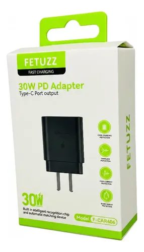 Cargador Fettuz 30w - C/ Adaptador C-C